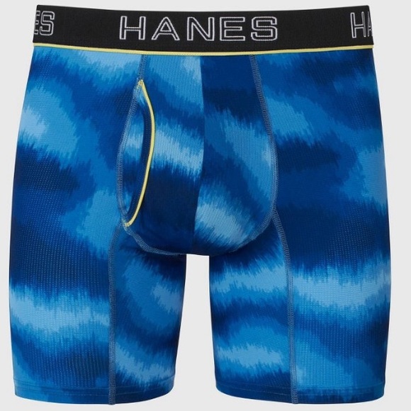 Bundle of 5 Hanes Boxer Briefs/trunks size M (A38) #L10 - Picture 3 of 7